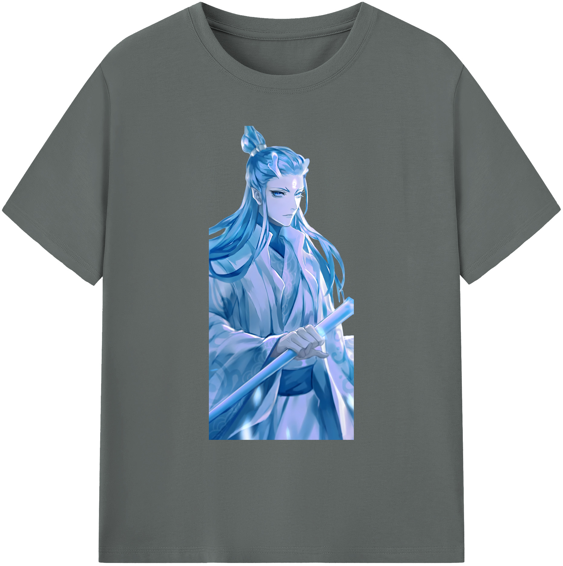 （画像用） Ne Zha 2 ナタ 魔童の大暴れ 綿100％ メンズ半袖Tシャツ｜肌触りやわらか＆通気性
